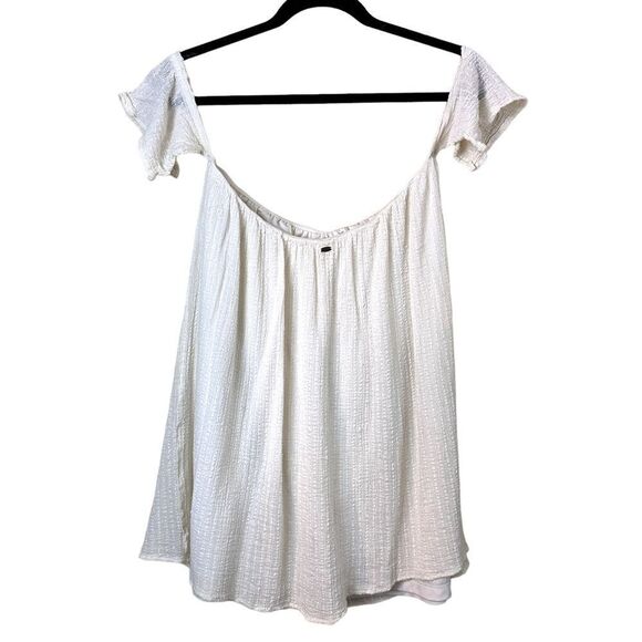 O’neill Off The Shoulder Boho Tunic Top Size Small - Picture 1 of 7